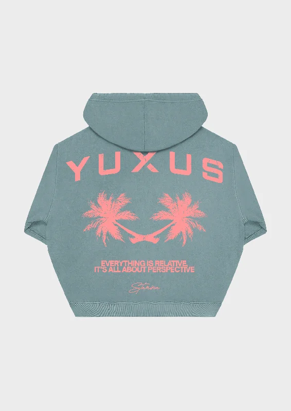 LACE "STAMINA" HOODIE Sleek Women's Metallic