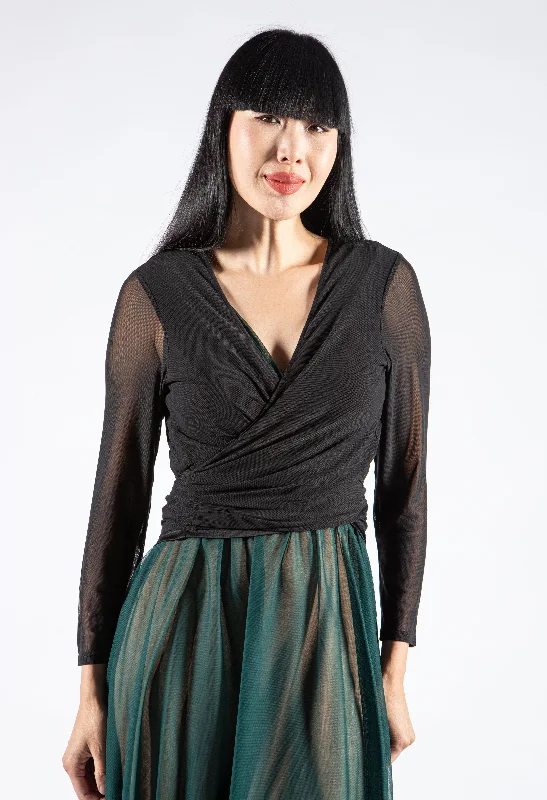 Sheer Tie Cardigan Women