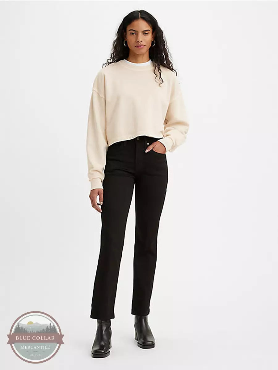 724 High Rise Slim Straight Jean 18883-0016 Dynamic Women's High - energy