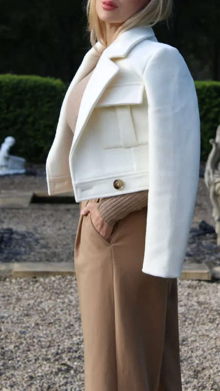Clara Wool Jacket Sophisticated Women's Tailored