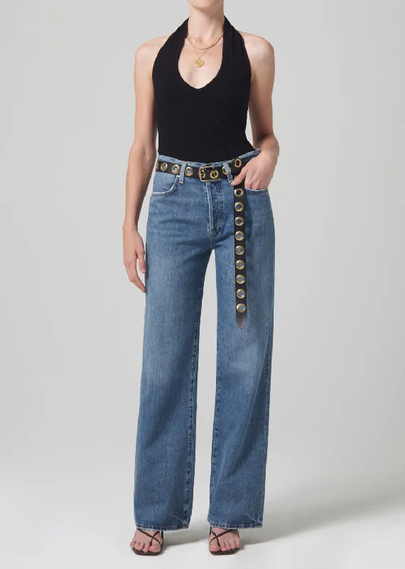 Annina High Rise Wide Leg 30" in Starsign purpose
