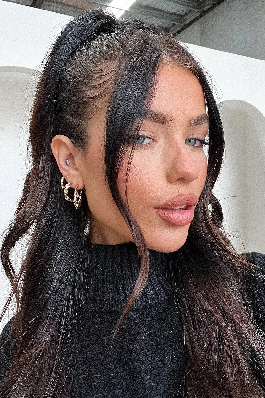 Kya Earrings 3 Pack - Gold Bold Women's Statement