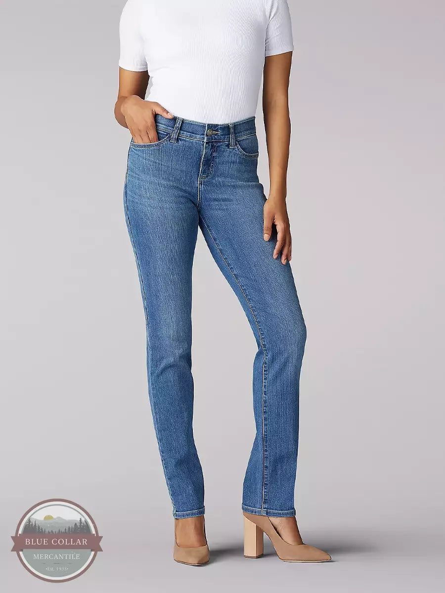 Flex Motion Regular Fit Straight Leg Jean 3413036 Cashmere