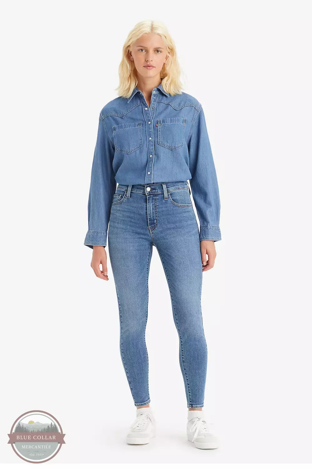 720 High Rise Super Skinny Jean 52797-0396 Earthy Women's Hemp - based
