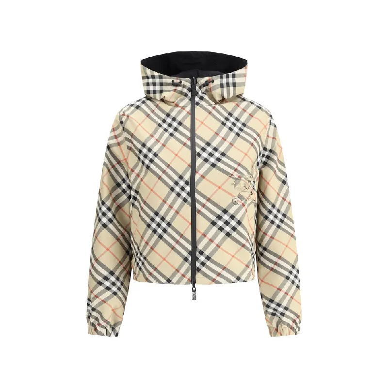 Burberry Reversible Women's Jacket Cozy Women's Winter