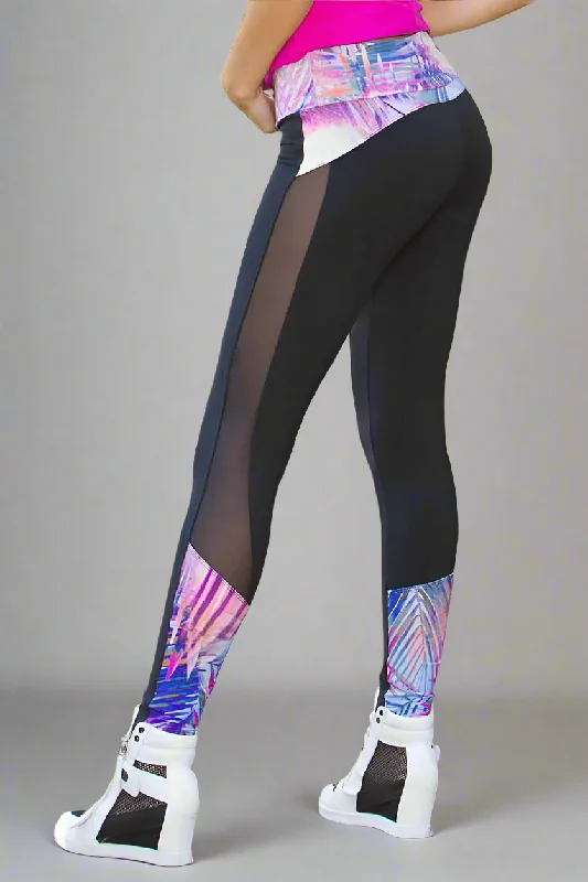Bia Brazil Tropical Botanical Legging Classic Women's Tweed