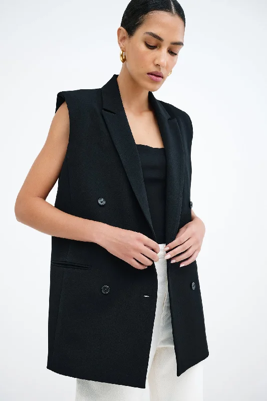 Selena Vest Sleek Women's Metallic