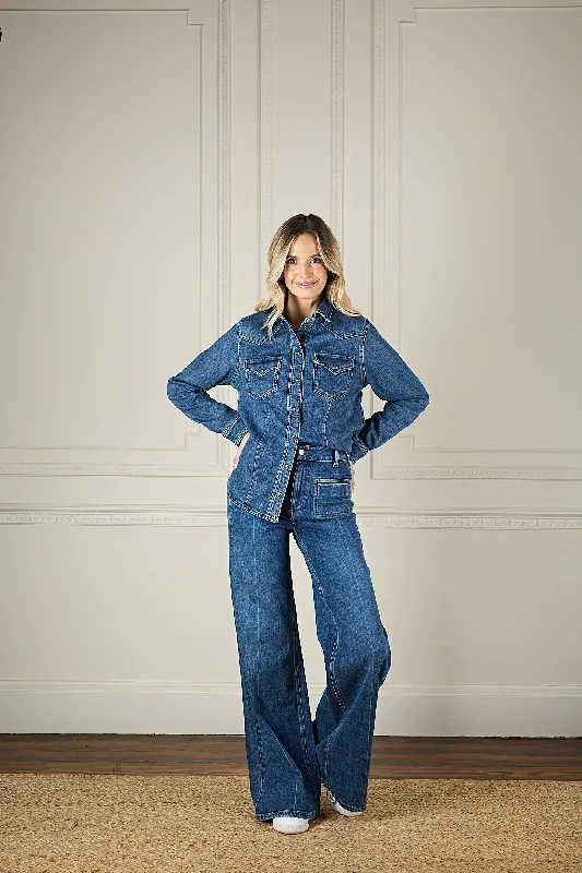 Joan The Waisted 70's Flare | My Side Women