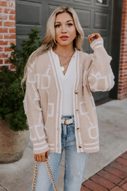 Chilly Morning Cardigan In Birch Streetwear Style for 