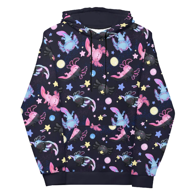 Axolotl Hoodie Cozy Women's Winter