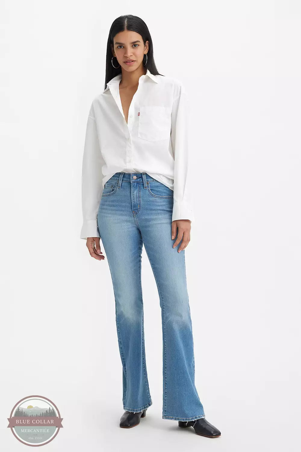 726 High Rise Flare Jean A3410-0047 Modern Women's Tech