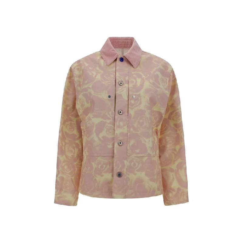 Burberry blue Women's Jacket Elegant Women's 