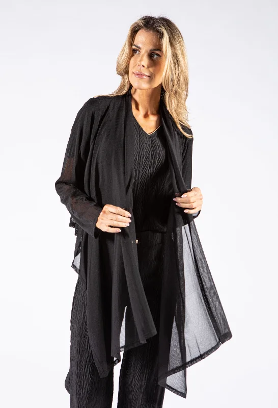 Mesh Longline Cardigan Rugged Women's Outdoor 