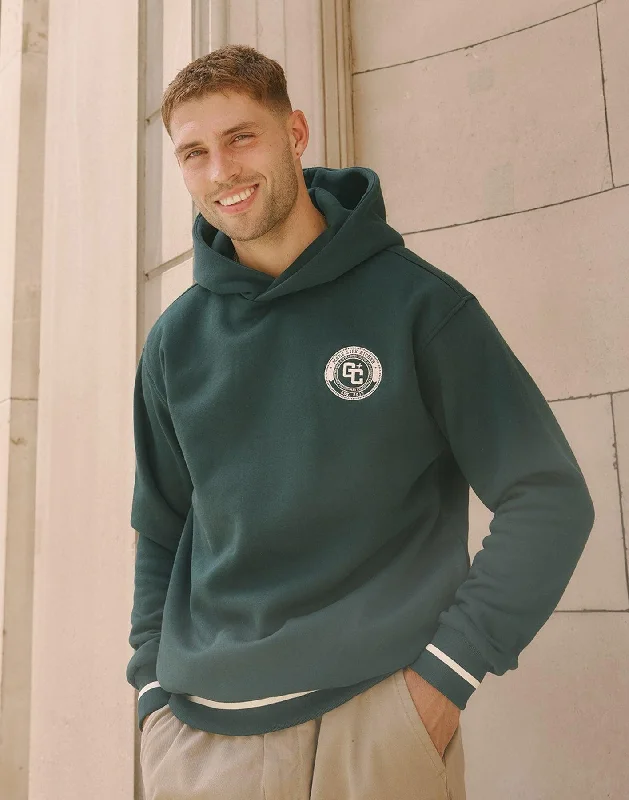 Varsity Hoodie in Mountain Green Women