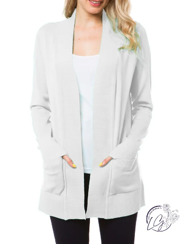 When Love Ends Knit Cardigan Sophisticated Women's 