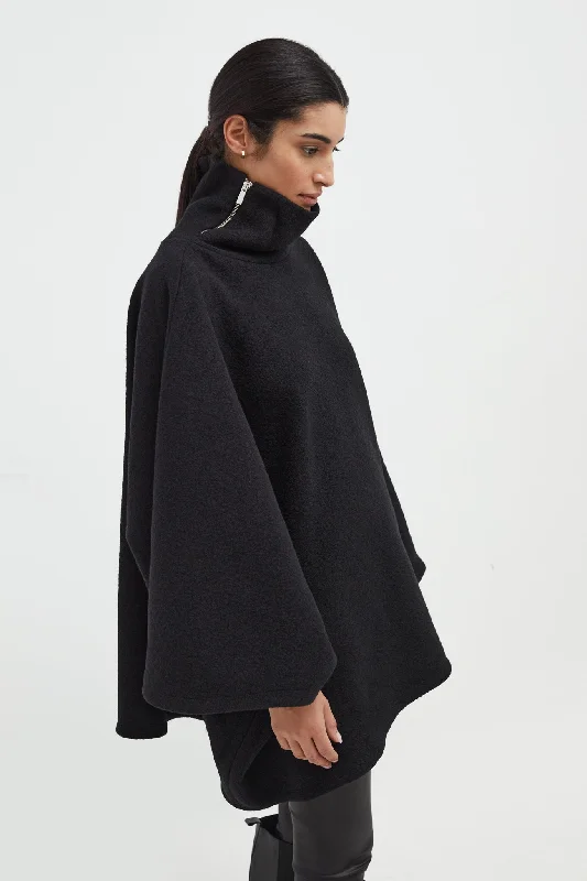 Avery Wool Cape Earthy Women's Hemp - based