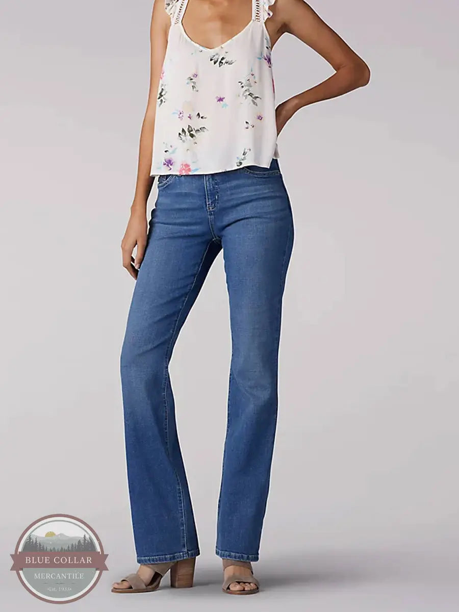 Flex Motion Regular Fit Bootcut Jean 3408946 Elegant Women's Formal 