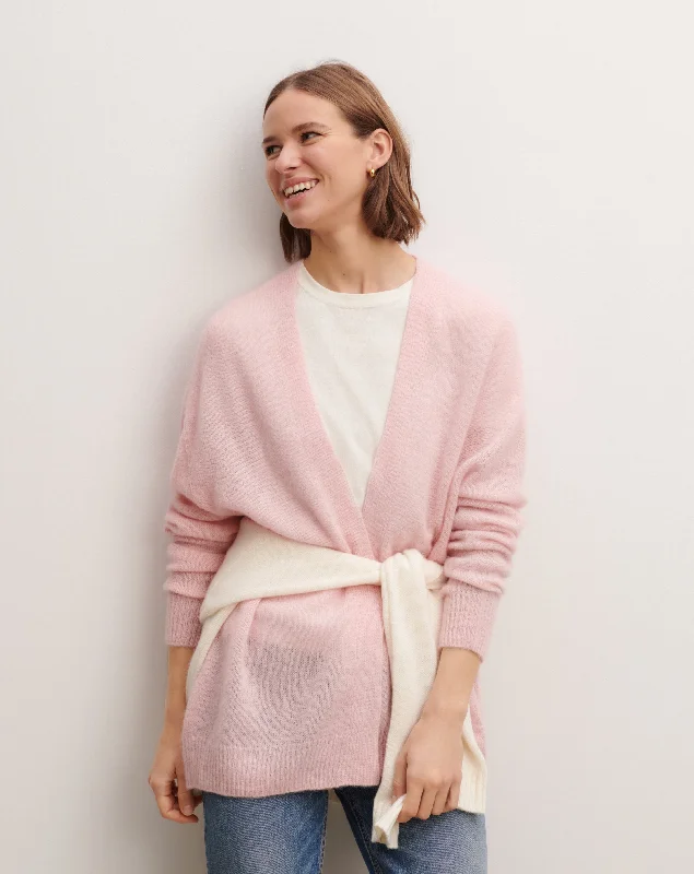 Feather-light cashmere cardigan Casual Women's Loose - fitting