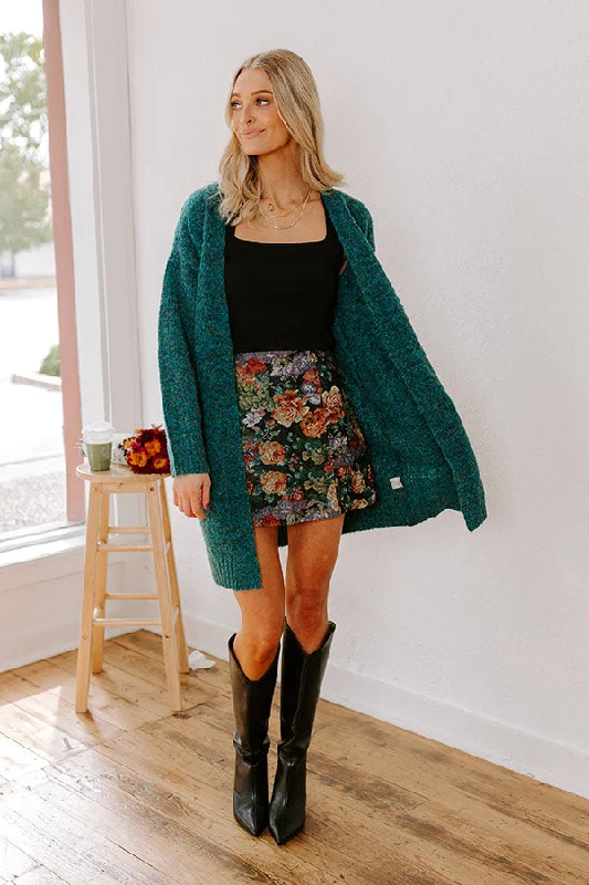 Fireplace Cozy Knit Cardigan Business