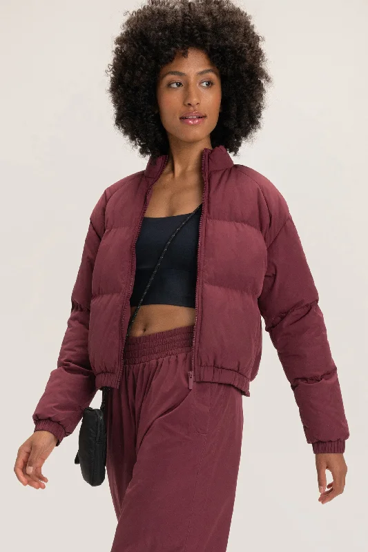 Side Puffer Jacket Refined Women's 