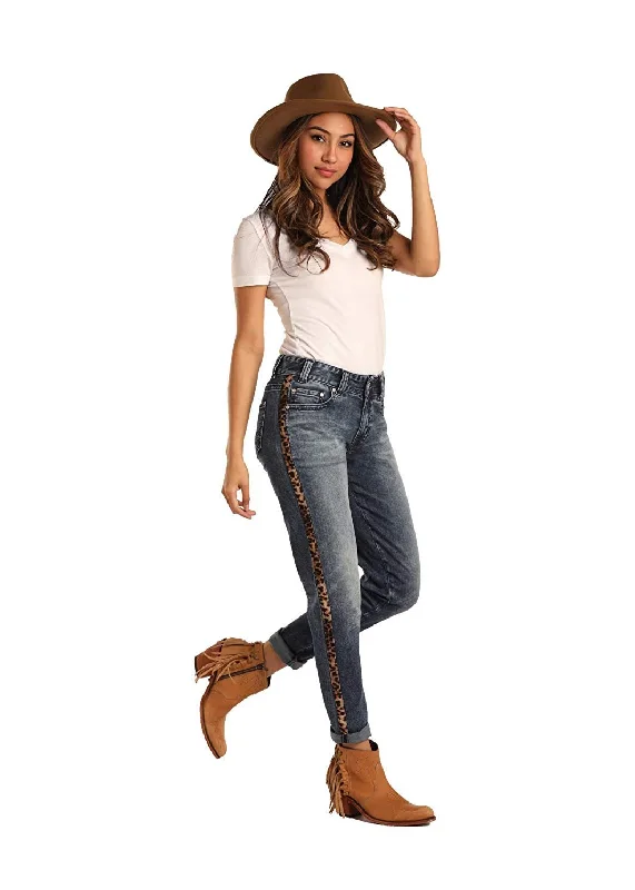 Rock and Roll Cowgirl Slim Low Rise Boyfriend Skinny Jeans, Medium Vintage, 25 Preppy Women's College Rock and Roll Cowgirl Slim Low Rise Boyfriend Skinny Jeans, Medium Vintage, 25 Preppy Women's College