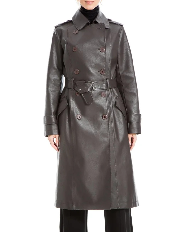 Max Studio Trench Coat Monochromatic All - in - one