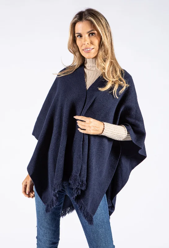 Tassel End Poncho Country
