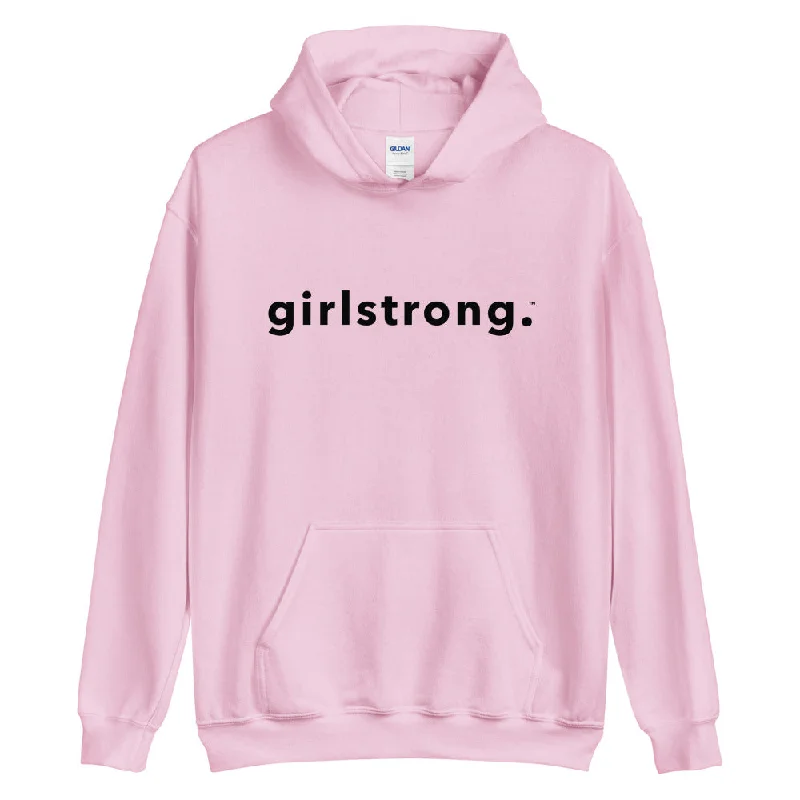 THE ESSENTIAL UNISEX HOODIE PINK Cozy Women's Sherpa - lined