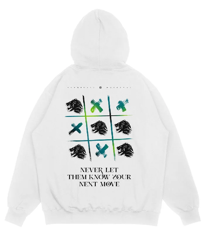 Next Move Hoodie White/Green Sophisticated Women's 