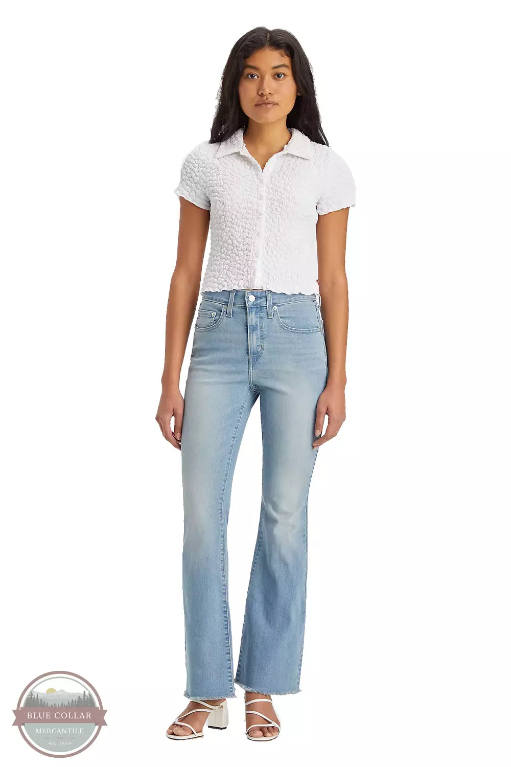 726 High Rise Flare Jean A3410-0025 European