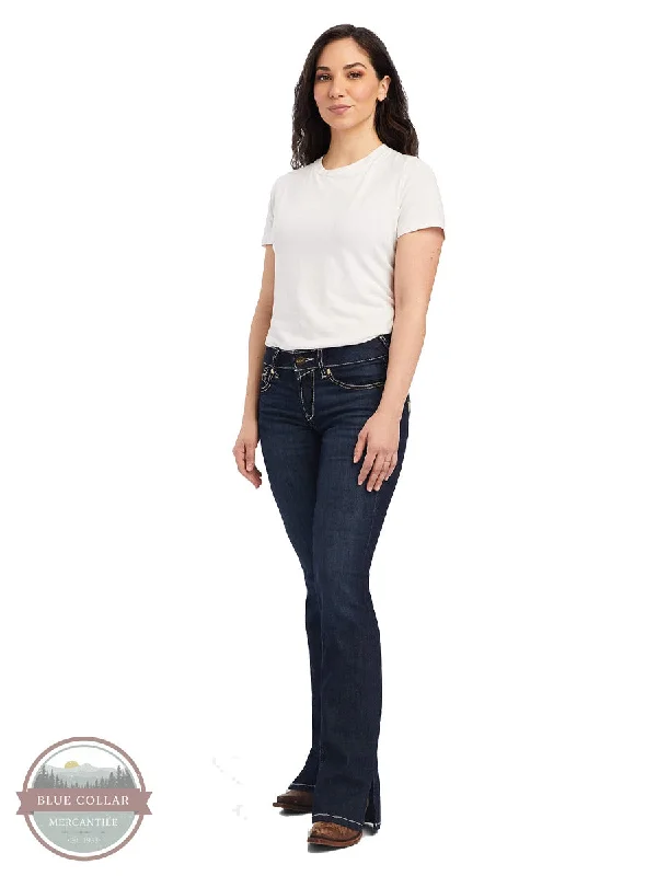 R.E.A.L. Perfect Rise Arrow Danna Boot Cut Jean 10041063 Relaxed Women's Beachy