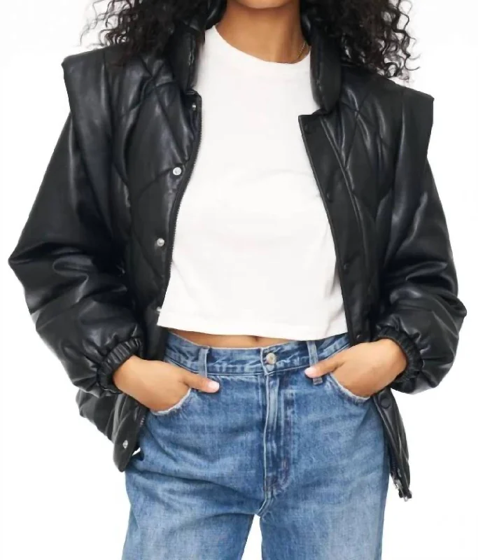 Callista Jacket In Black Edgy Women's Punk