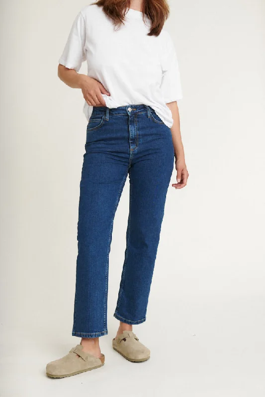Ellen Jeans - Mid Blue Compression