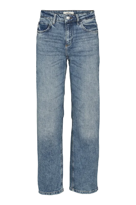 Elisa Jeans - Stone washed denim Minimalist Women's Casual