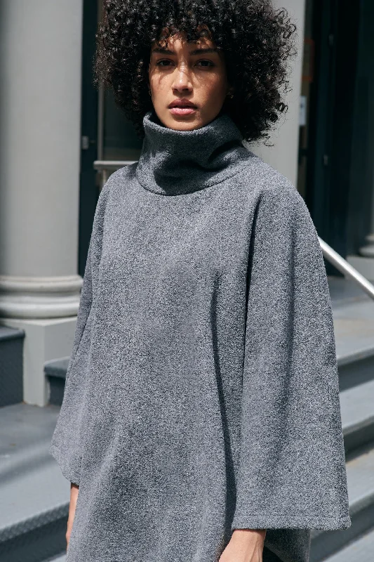 Avery Wool Cape Refined Women's Hand - crafted