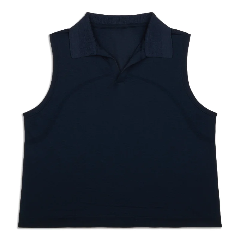 Swiftly Tech Sleeveless Polo Shirt - Resale Australian Beach