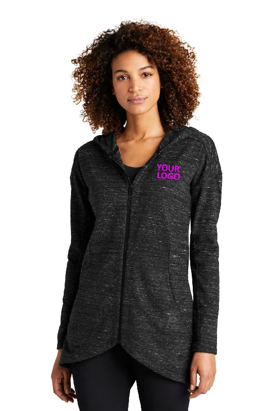 OGIO Ladies Flux Custom Full-Zip Hoodies, Blacktop Contemporary 