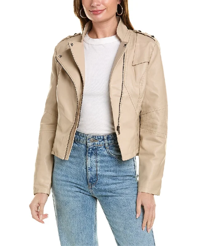 RENE LION Moto Jacket Edgy Women's Punk