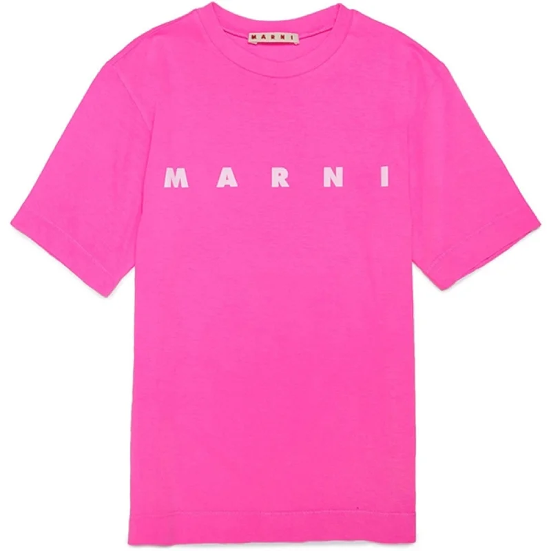 Marni Pink Fluo T-shirt performance