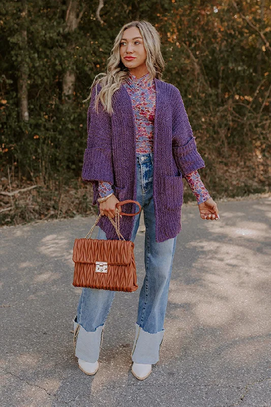 Rustic Vineyard Knit Cardigan Stylish Women's Tropical 