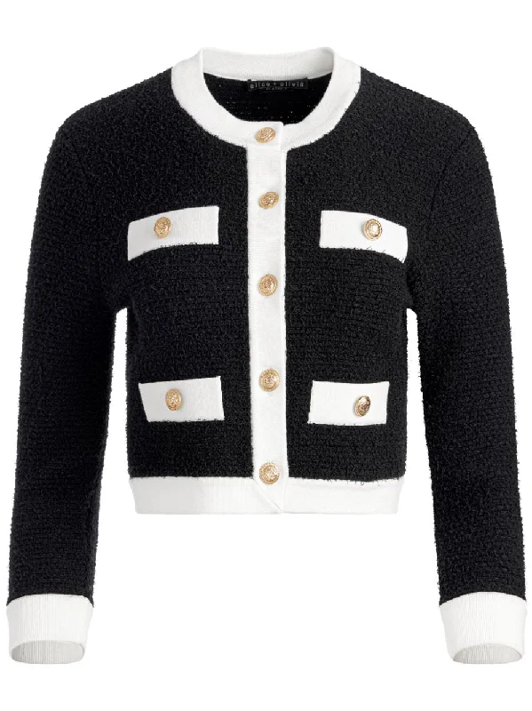 Alice + Olivia Women's Jackets Classic Women's Tweed