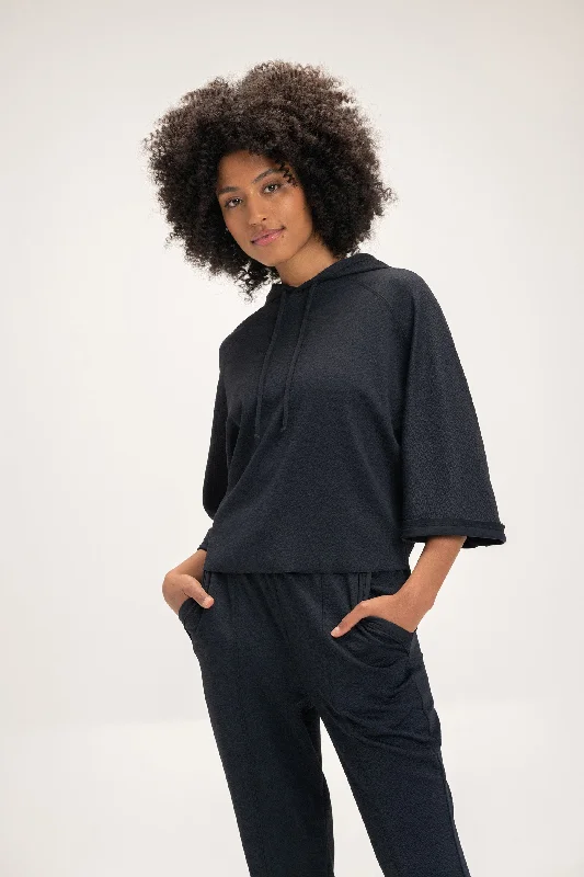 Jacquard Street Maxi Sweartshirt Stylish Women's Neon
