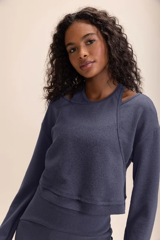 Type Posh Sweatshirt Dynamic Women's Moto