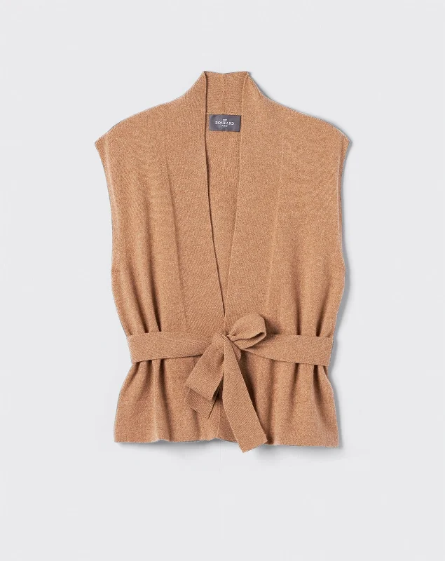 Belted cardigan Dynamic Women's High - energy