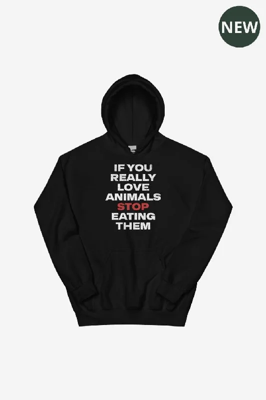 If You Really Unisex Basic Hoodie Feminine Women's Style 