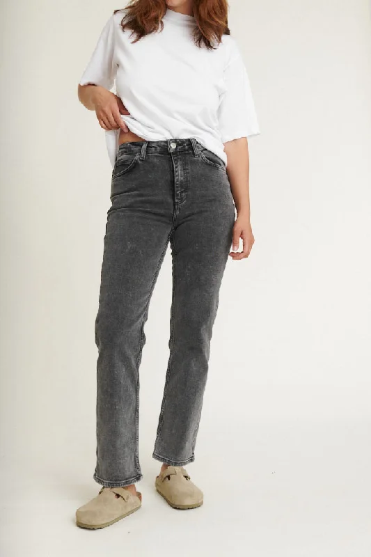 Ellen Jeans - Grey Youthful Women's Anime - inspired