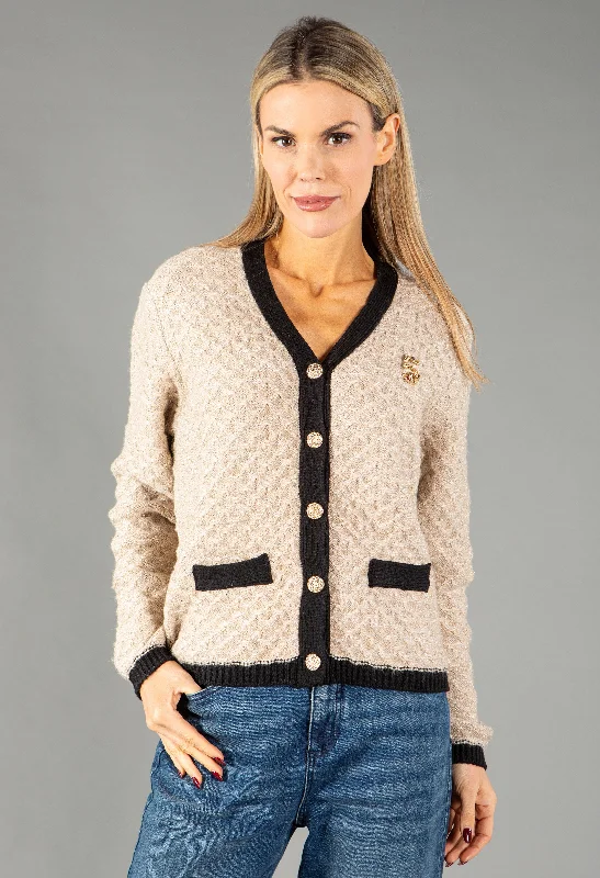 Designer Inspired Knit Cardigan Casual Women's Loose - fitting
