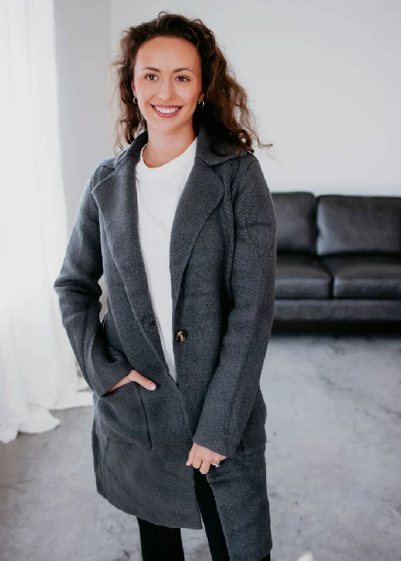 Kellan Textured Coatigan Sustainable Organic