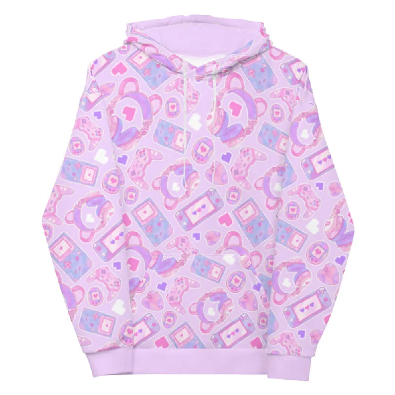 Gamer Girl Hoodie Scandinavian