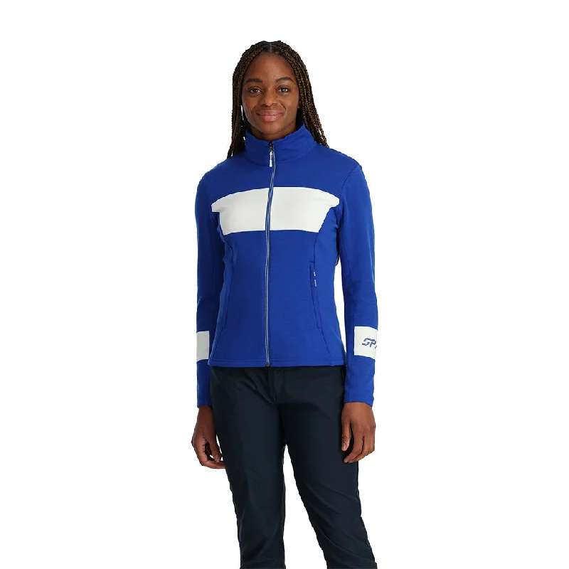 Womens Speed Full Zip - Electric Blue Contemporary 